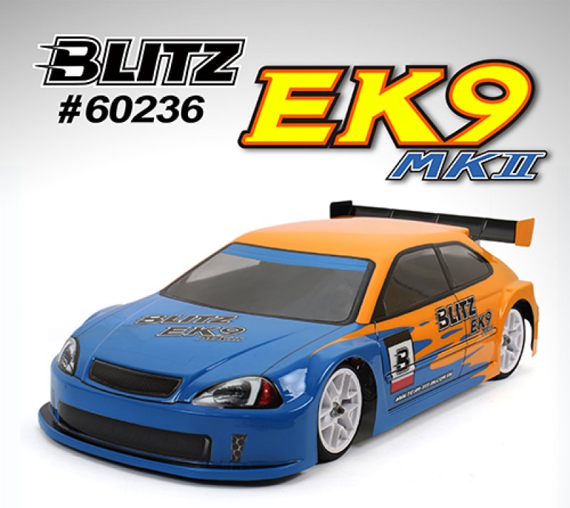 画像1: ＢＬＩＴＺ製　ＥＫ９－ＭＫ２ボディ　ＦＷＤ＆ EPツーリングボディ　ボディステスナー付